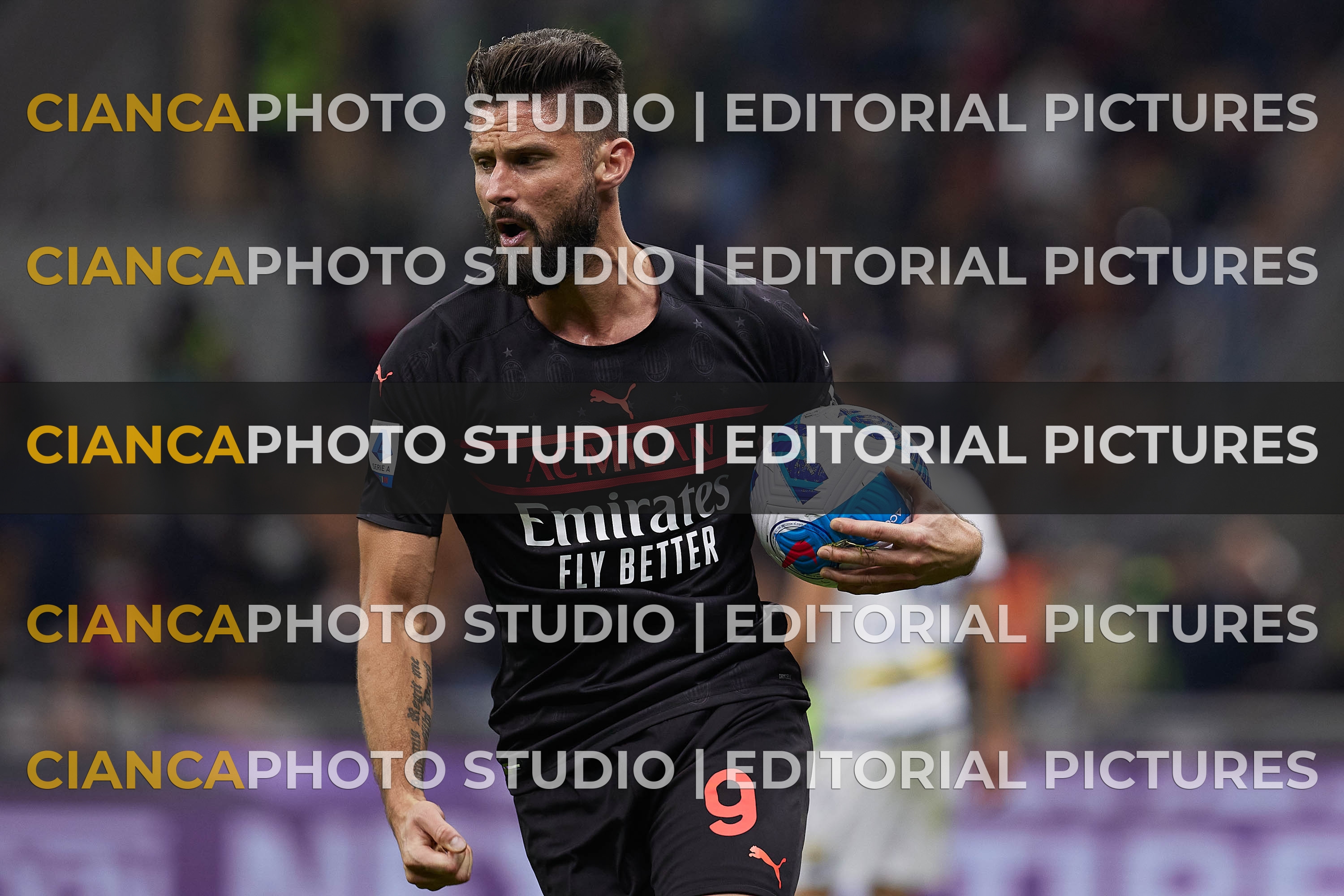 Milan V Hellas Verona - Serie A 2021-22 - Ciancaphoto Studio Editorial Images_00898