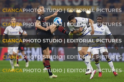 Milan V Hellas Verona - Serie A 2021-22 - Ciancaphoto Studio Editorial Images_00911