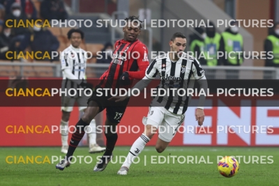 Milan V Juventus Serie A 2021/22