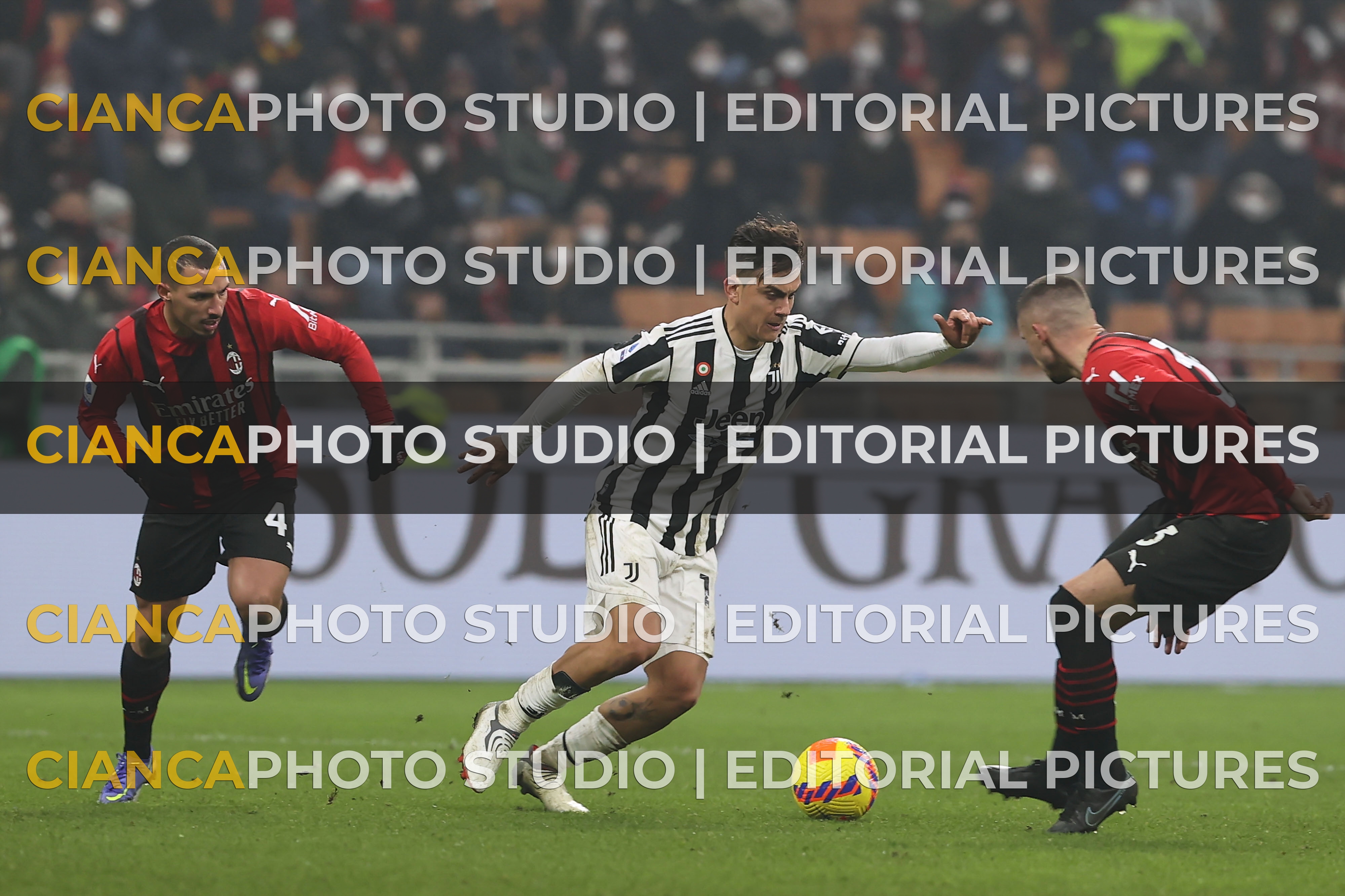 Milan V Juventus Serie A 2021/22