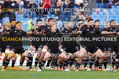 Autumn Nations Series match between Italy and All Blacks at Olimpico Stadium on November 06, 2021 in Rome, Italy.  Photo by Emmanuele Ciancaglini/Ciancaphoto Studio